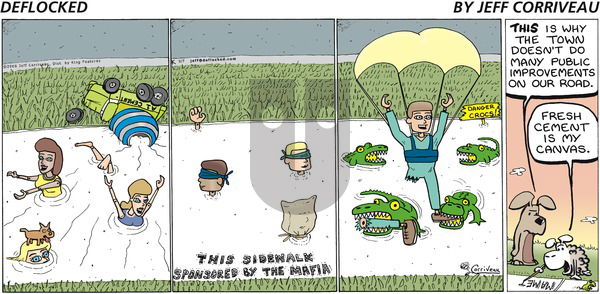 DeFlocked on Sunday September 7, 2008 Comic Strip