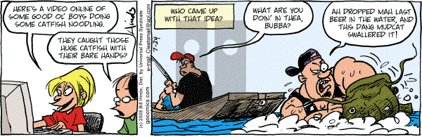 Cleats - Thursday July 24, 2008 Comic Strip