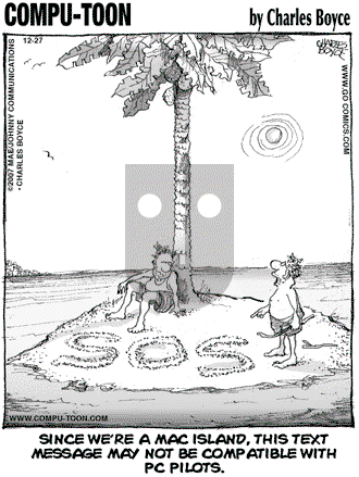Compu-toon on Thursday December 27, 2007 Comic Strip