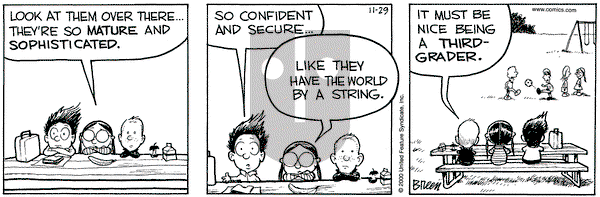 Grand Avenue on Wednesday November 29, 2000 Comic Strip