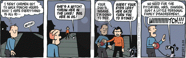 Pooch Cafe on Saturday August 22, 2015 Comic Strip