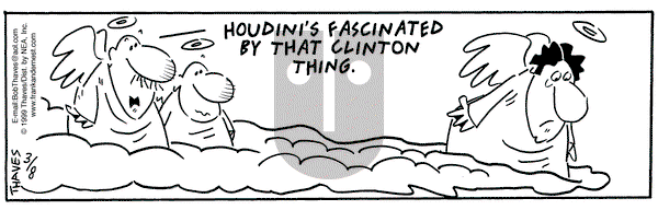 Frank and Ernest on Monday March 8, 1999 Comic Strip