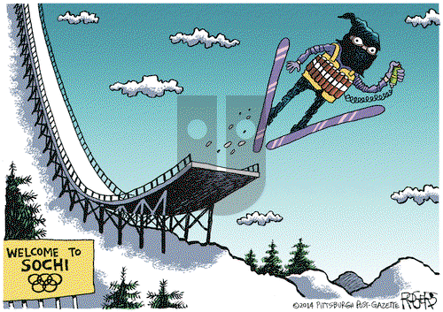 Rob Rogers on Thursday January 2, 2014 Comic Strip
