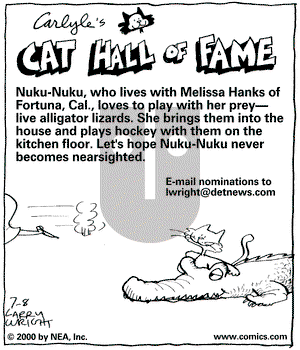 Kit 'N' Carlyle on Saturday July 8, 2000 Comic Strip