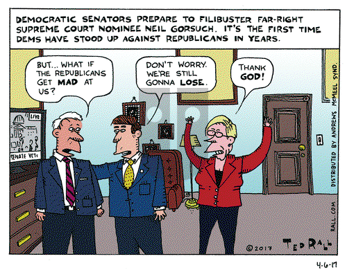 Ted Rall on Thursday April 6, 2017 Comic Strip