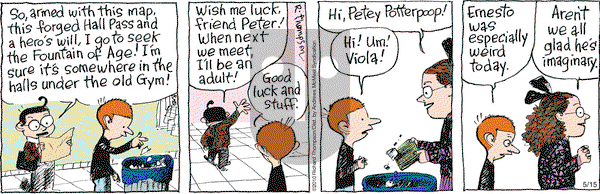 Cul de Sac on Thursday May 15, 2025 Comic Strip