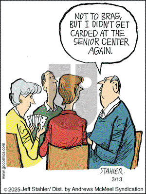 Moderately Confused on Thursday March 13, 2025 Comic Strip
