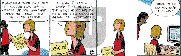 Lucky Cow on Wednesday May 30, 2007 Comic Strip