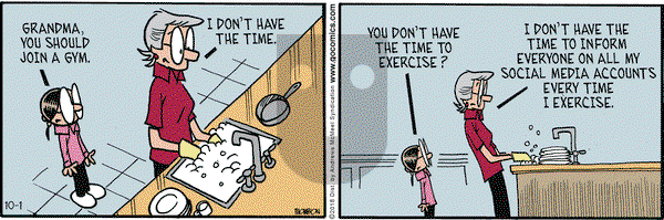 Grand Avenue on Monday October 1, 2018 Comic Strip