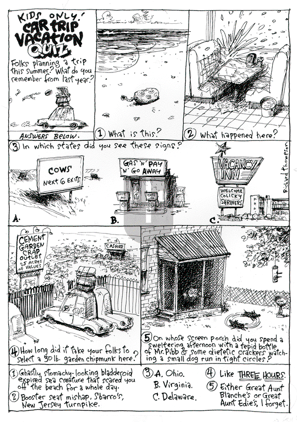 Richard's Poor Almanac on Monday March 3, 2025 Comic Strip