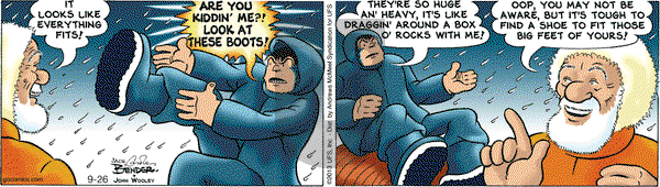 Alley Oop on Wednesday September 26, 2018 Comic Strip