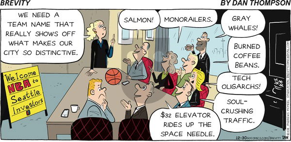 Brevity on Sunday December 30, 2018 Comic Strip