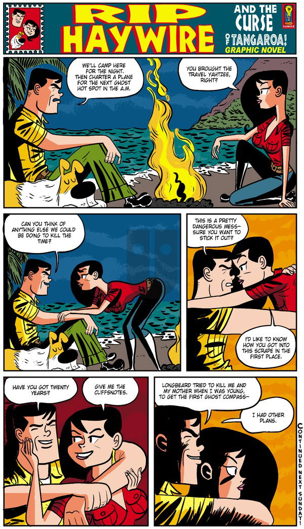 Rip Haywire on Sunday March 30, 2014 Comic Strip