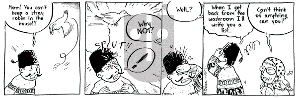 Ali's House on Monday March 7, 2022 Comic Strip