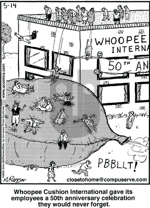 Close to Home on Wednesday May 14, 2003 Comic Strip