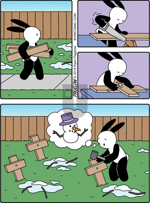 Buni on Monday January 28, 2019 Comic Strip