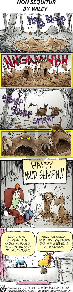Non Sequitur on Sunday March 24, 2013 Comic Strip