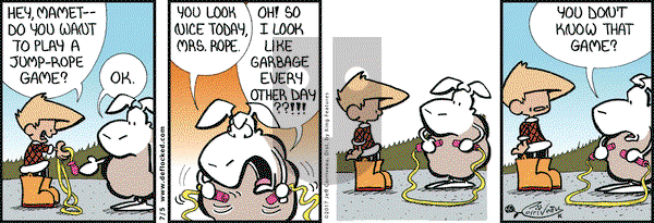 DeFlocked on Wednesday July 5, 2017 Comic Strip