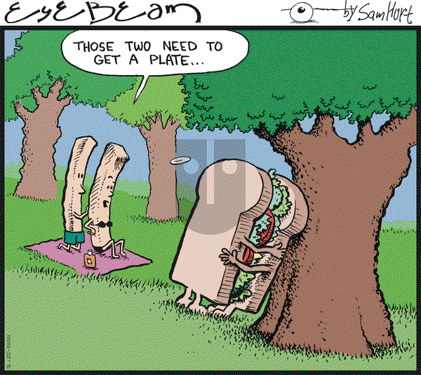 Eyebeam on Monday August 26, 2024 Comic Strip