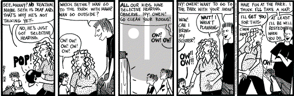 Clear Blue Water on Wednesday July 14, 2004 Comic Strip