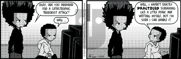 The Boondocks on Saturday July 23, 2011 Comic Strip