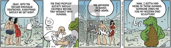 Alley Oop on Wednesday October 15, 2025 Comic Strip