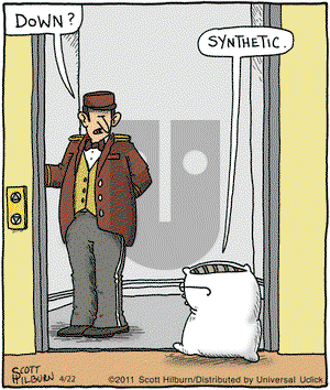 The Argyle Sweater on Friday April 22, 2011 Comic Strip