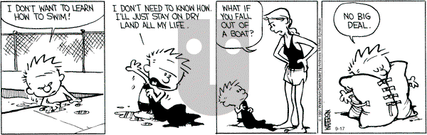 Calvin and Hobbes - Friday September 17, 2021 Comic Strip