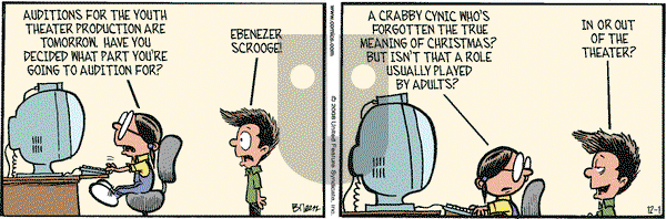 Grand Avenue on Monday December 1, 2008 Comic Strip