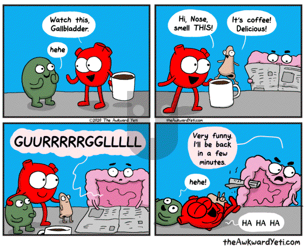 The Awkward Yeti on Monday August 17, 2020 Comic Strip