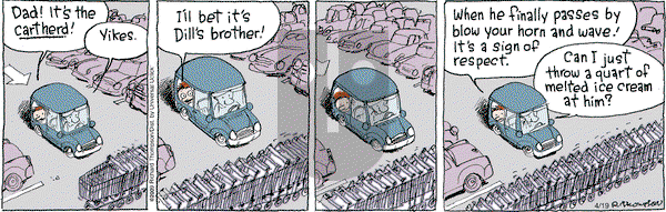 Cul de Sac on Saturday April 19, 2014 Comic Strip