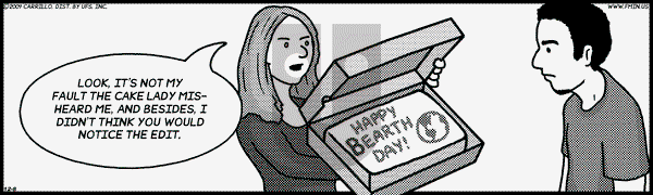 F Minus on Tuesday December 8, 2009 Comic Strip