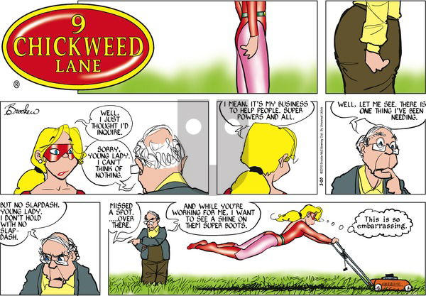 9 Chickweed Lane on Sunday March 20, 2016 Comic Strip