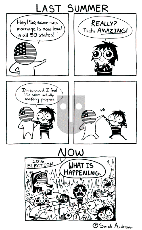 Sarah's Scribbles on Saturday June 11, 2016 Comic Strip