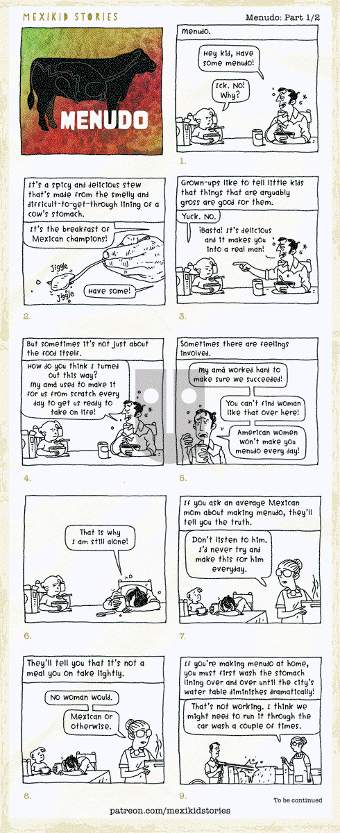 Mexikid Stories on Thursday April 6, 2023 Comic Strip