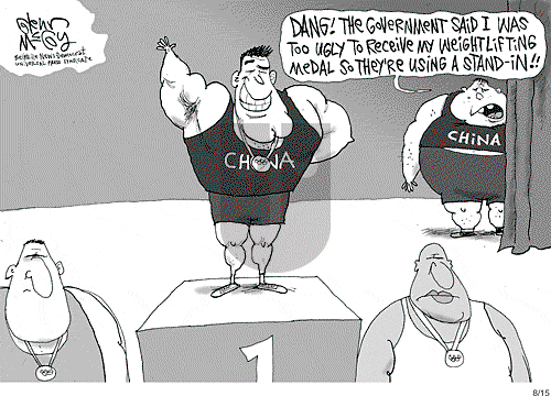 Glenn McCoy on Friday August 15, 2008 Comic Strip