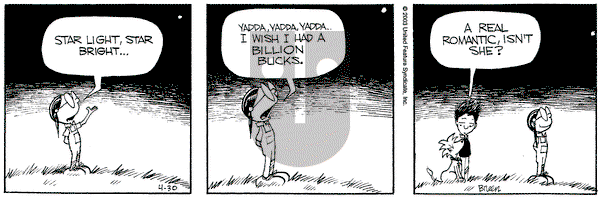 Grand Avenue on Wednesday April 30, 2003 Comic Strip
