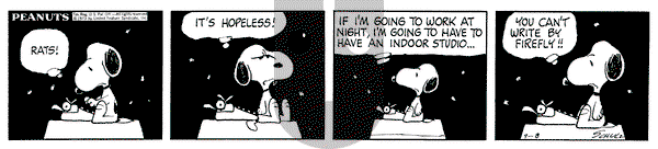 Peanuts on Saturday September 8, 1973 Comic Strip
