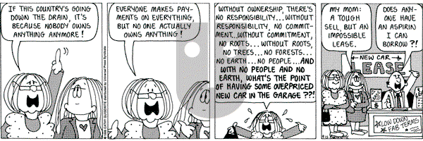 Cathy Classics - Friday September 15, 1995 Comic Strip