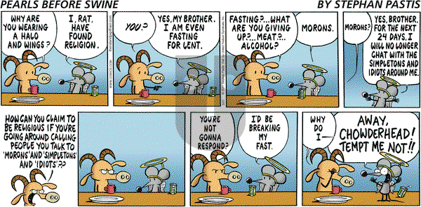 Pearls Before Swine on Sunday March 27, 2011 Comic Strip