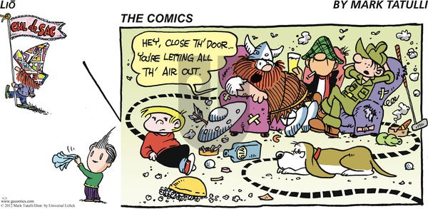 Lio on Sunday September 23, 2012 Comic Strip