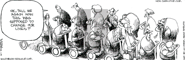 Non Sequitur on Wednesday January 9, 2002 Comic Strip