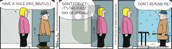 The Born Loser on Monday March 20, 2017 Comic Strip