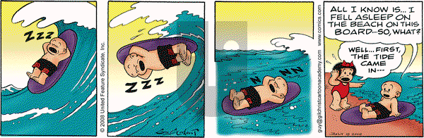Nancy on Friday July 18, 2008 Comic Strip
