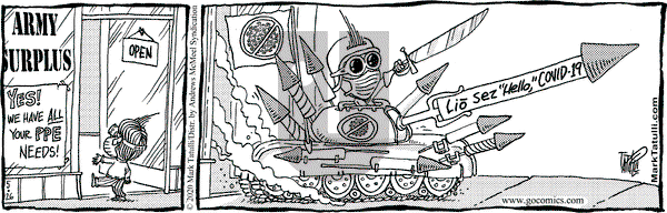 Lio on Tuesday May 26, 2020 Comic Strip