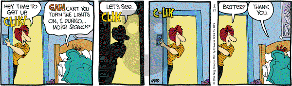 The Buckets on Thursday May 29, 2014 Comic Strip