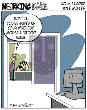 Working Daze on Friday September 8, 2006 Comic Strip