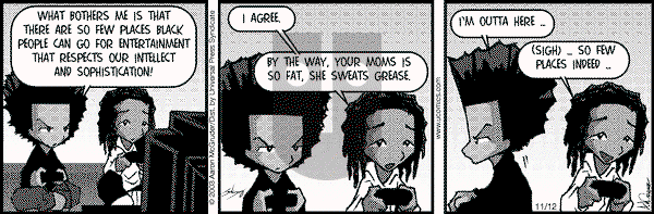 The Boondocks on Wednesday June 15, 2011 Comic Strip
