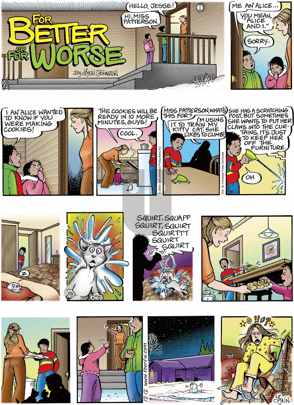 For Better or For Worse - Sunday December 12, 2004 Comic Strip
