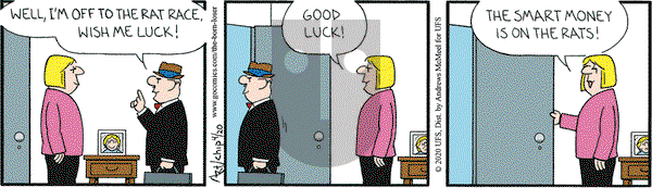 The Born Loser on Monday April 20, 2020 Comic Strip